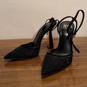 J. LO JENNIFER LOPEZ TORRIE BLACK PUMP